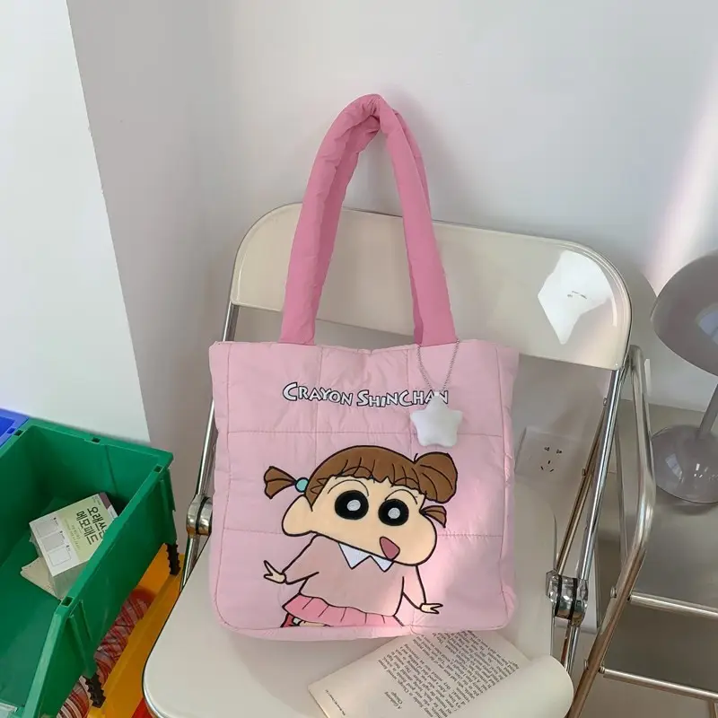 Cute Cartoon Rabbit Shoulder Bag Pink Large Capacity - Image 10