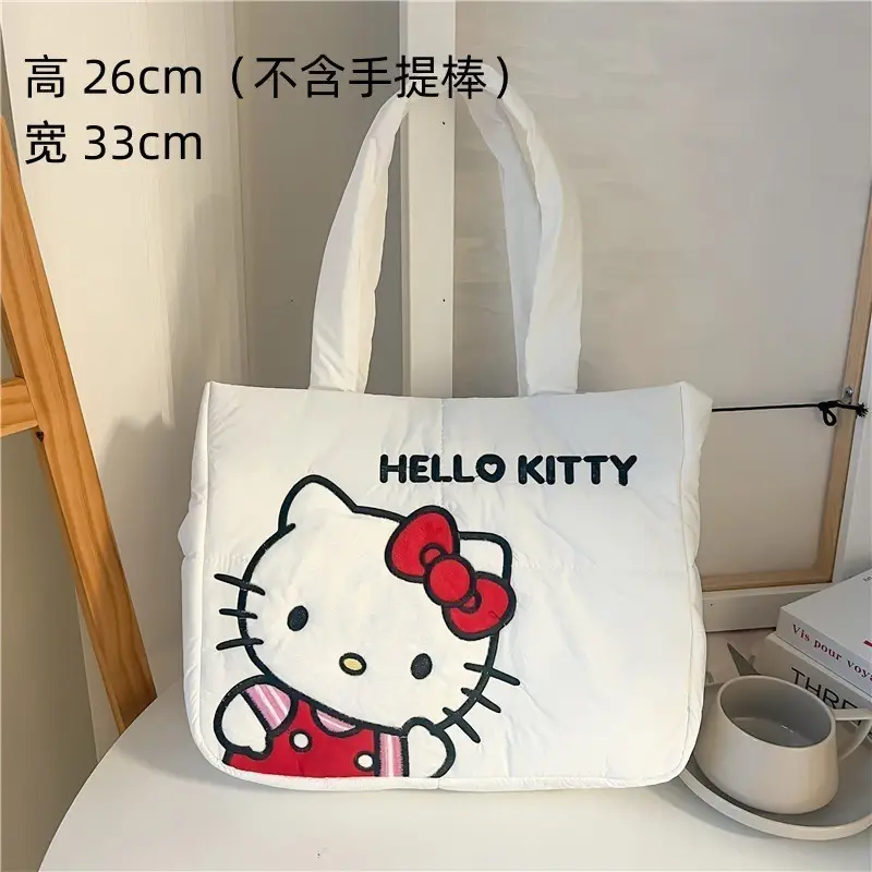 Cute Cartoon Rabbit Shoulder Bag Pink Large Capacity - Image 11