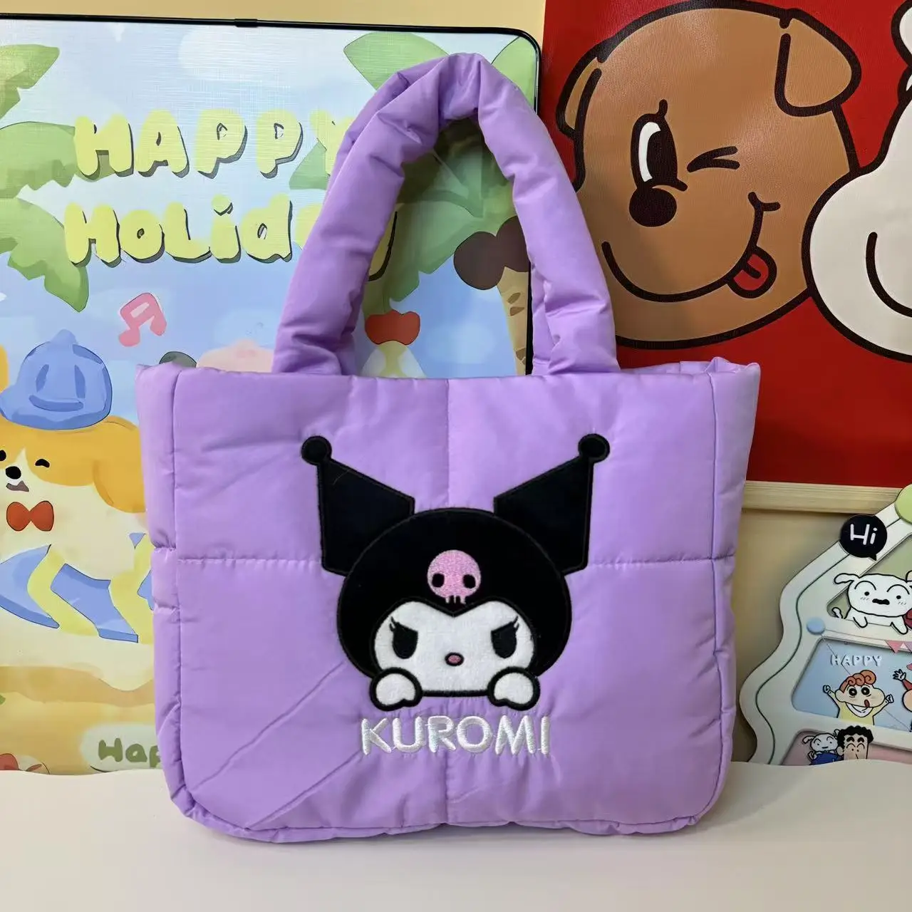 Cute Cartoon Rabbit Shoulder Bag Pink Large Capacity - Image 18