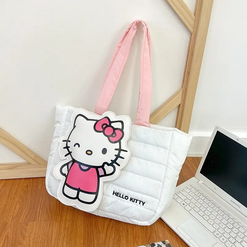 Cute Cartoon Rabbit Shoulder Bag Pink Large Capacity - Image 23