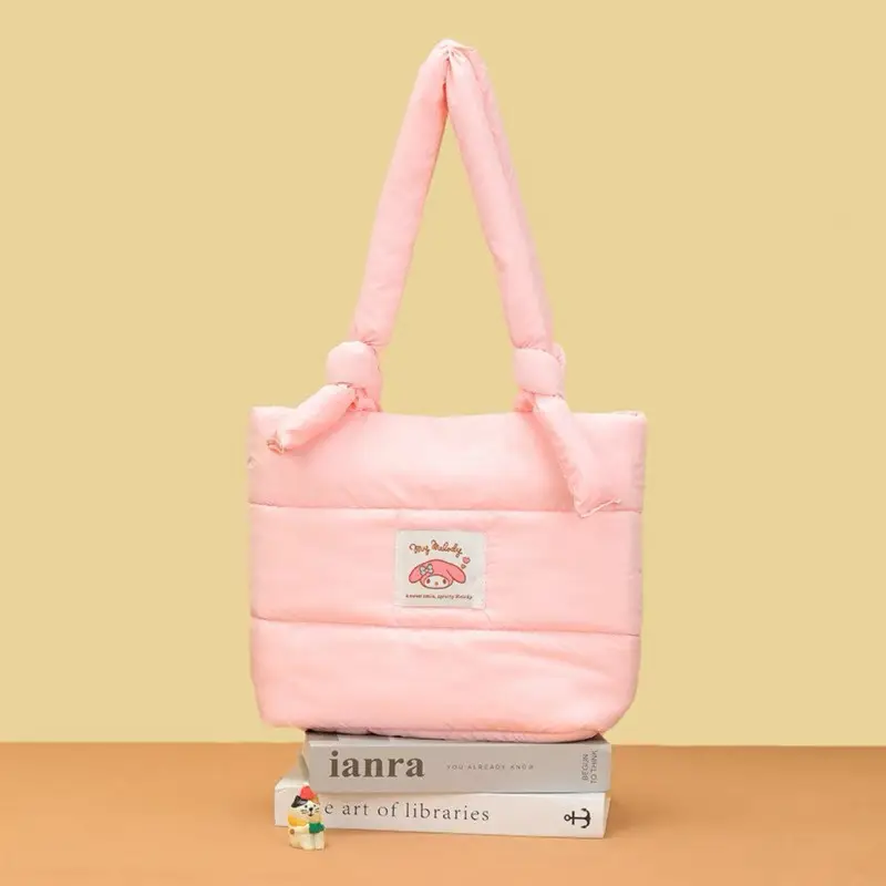 Cute Cartoon Rabbit Shoulder Bag Pink Large Capacity - Image 25