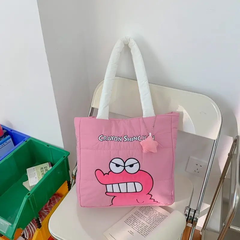 Cute Cartoon Rabbit Shoulder Bag Pink Large Capacity - Image 8