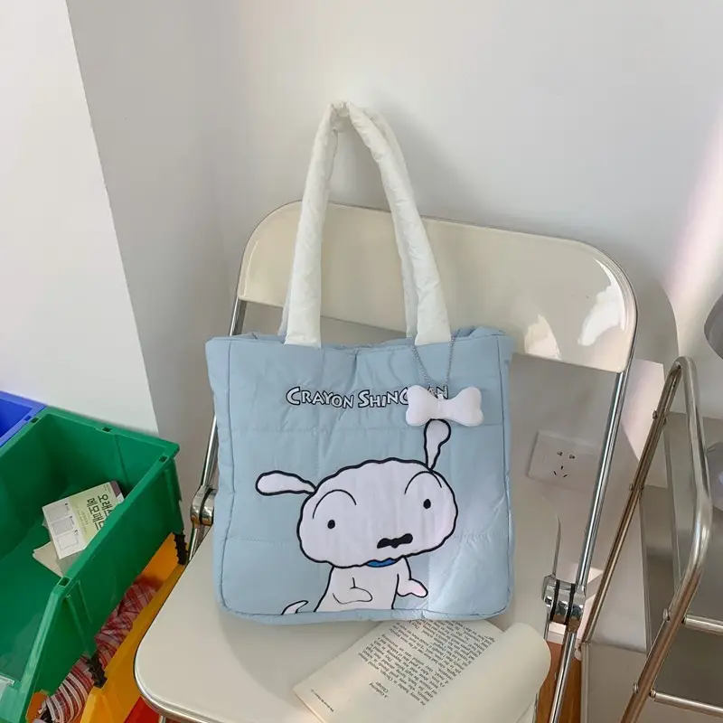Cute Cartoon Rabbit Shoulder Bag Pink Large Capacity - Image 9