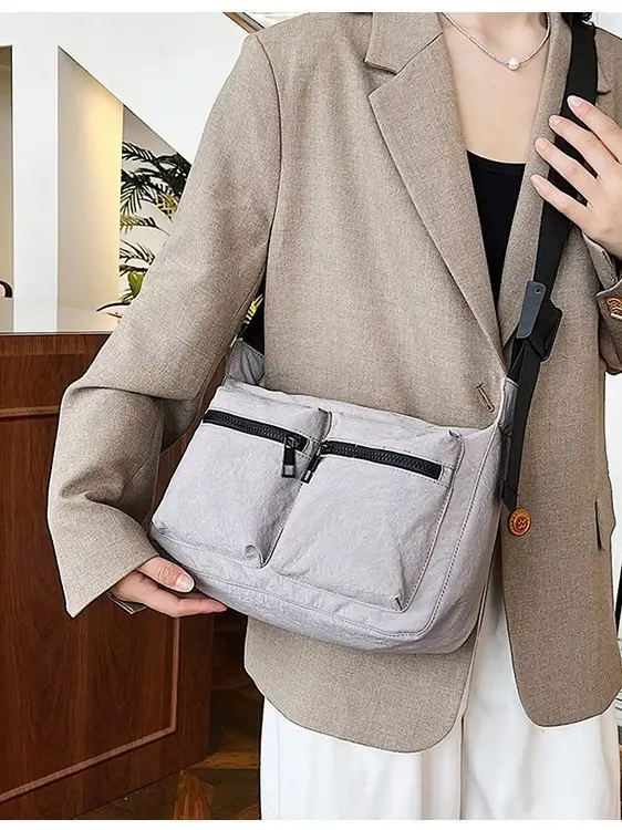 Women's 2024 Korean Style Crossbody Bag with Multi-Pockets - Image 6