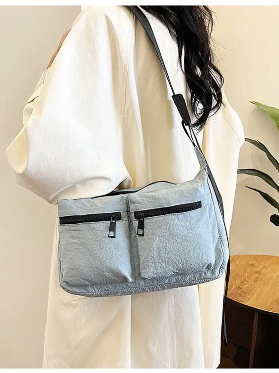 Women's 2024 Korean Style Crossbody Bag with Multi-Pockets - Image 7