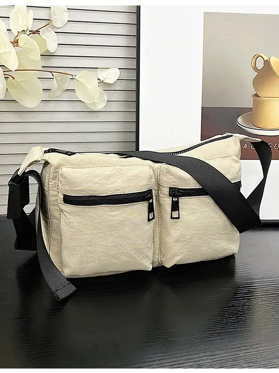 Women's 2024 Korean Style Crossbody Bag with Multi-Pockets - Image 8