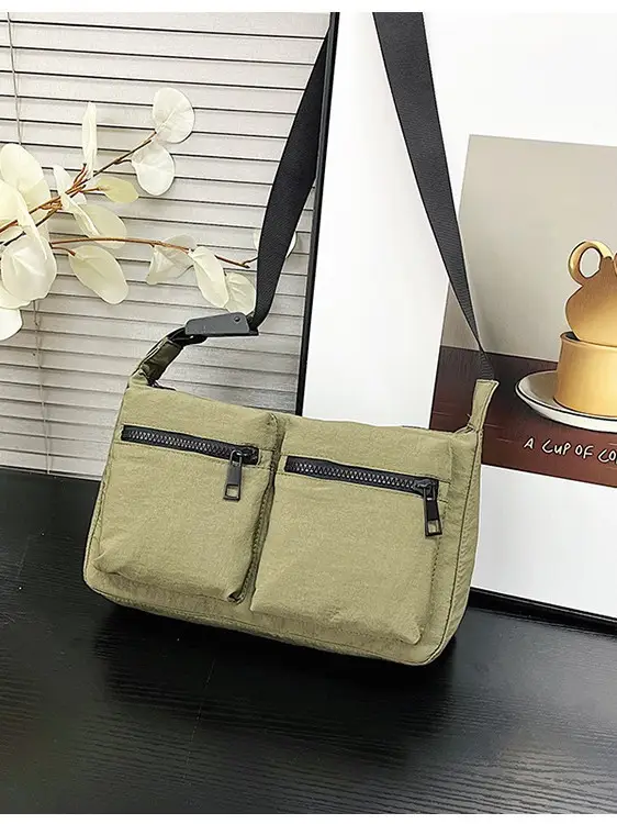 Women's 2024 Korean Style Crossbody Bag with Multi-Pockets - Image 9