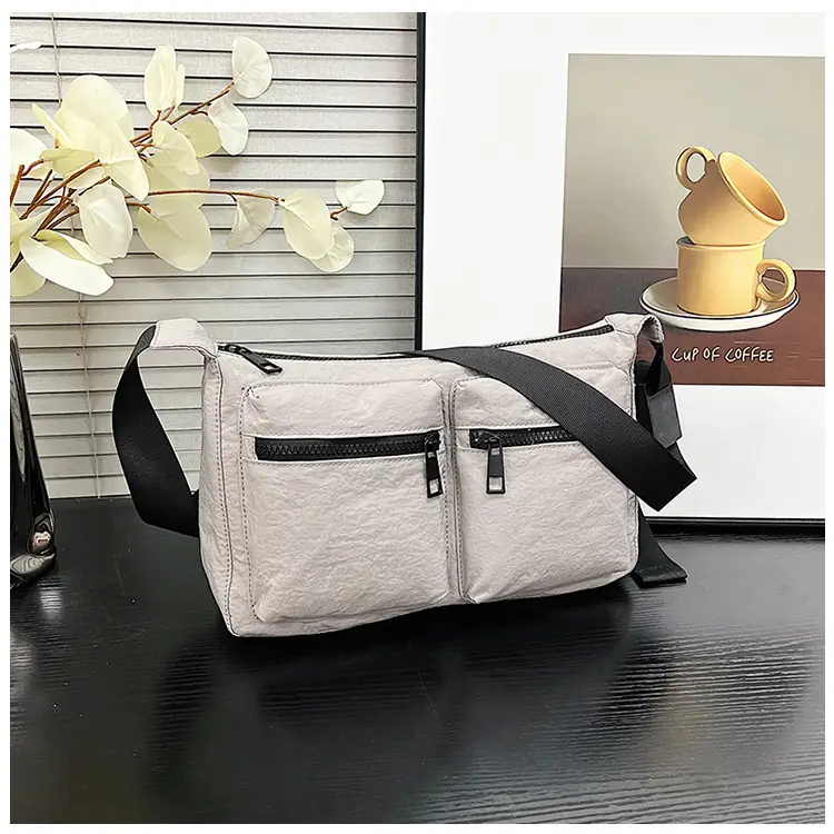 Women's 2024 Korean Style Crossbody Bag with Multi-Pockets - Image 3