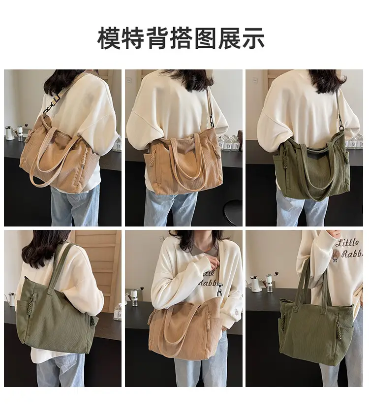 Women Crossbody Bag Olive Green Large Capacity 2026 — feature 10