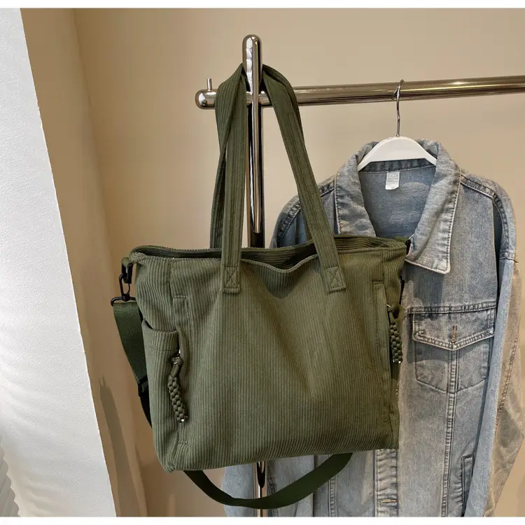 Women Crossbody Bag Olive Green Large Capacity 2026 — feature 17