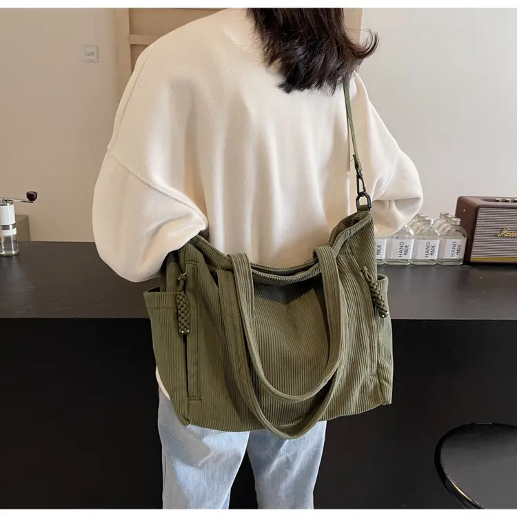Women Crossbody Bag Olive Green Large Capacity 2026 — feature 26