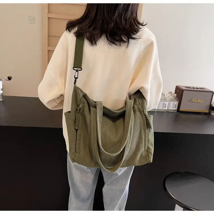 Women Crossbody Bag Olive Green Large Capacity 2026 — feature 27