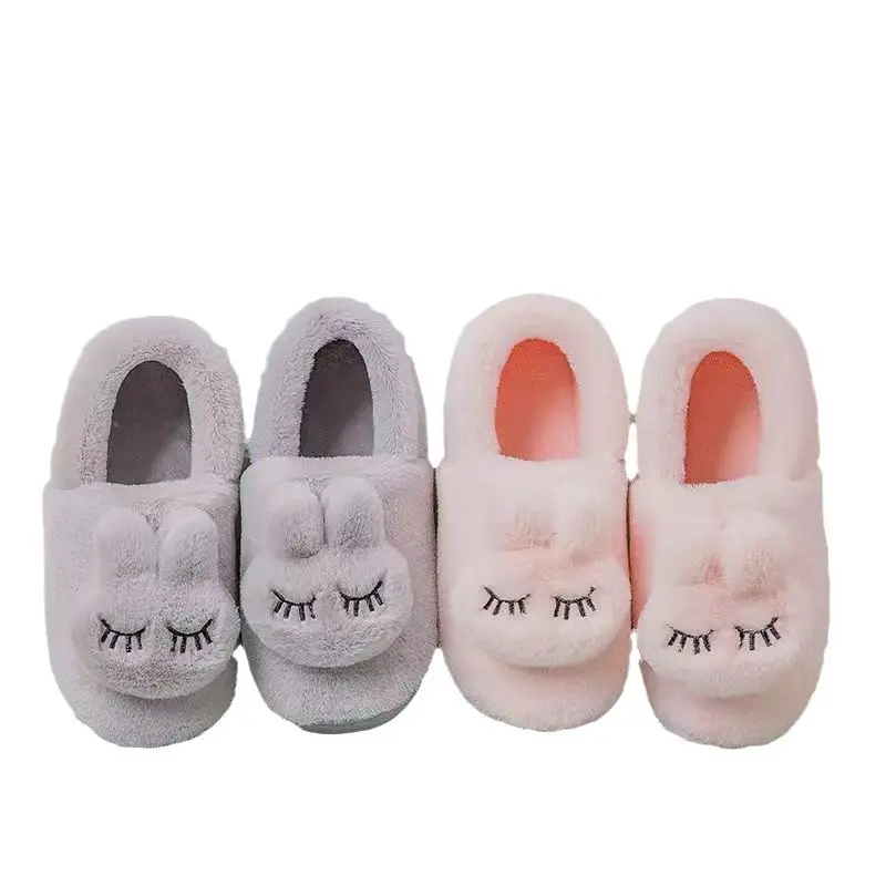 Cotton Slippers Women's Home Bag Heel Indoor Couple's Thick-soled Cotton Shoes Moon Shoes Winter Plush Slippers Home Autumn and Winter - Image 20