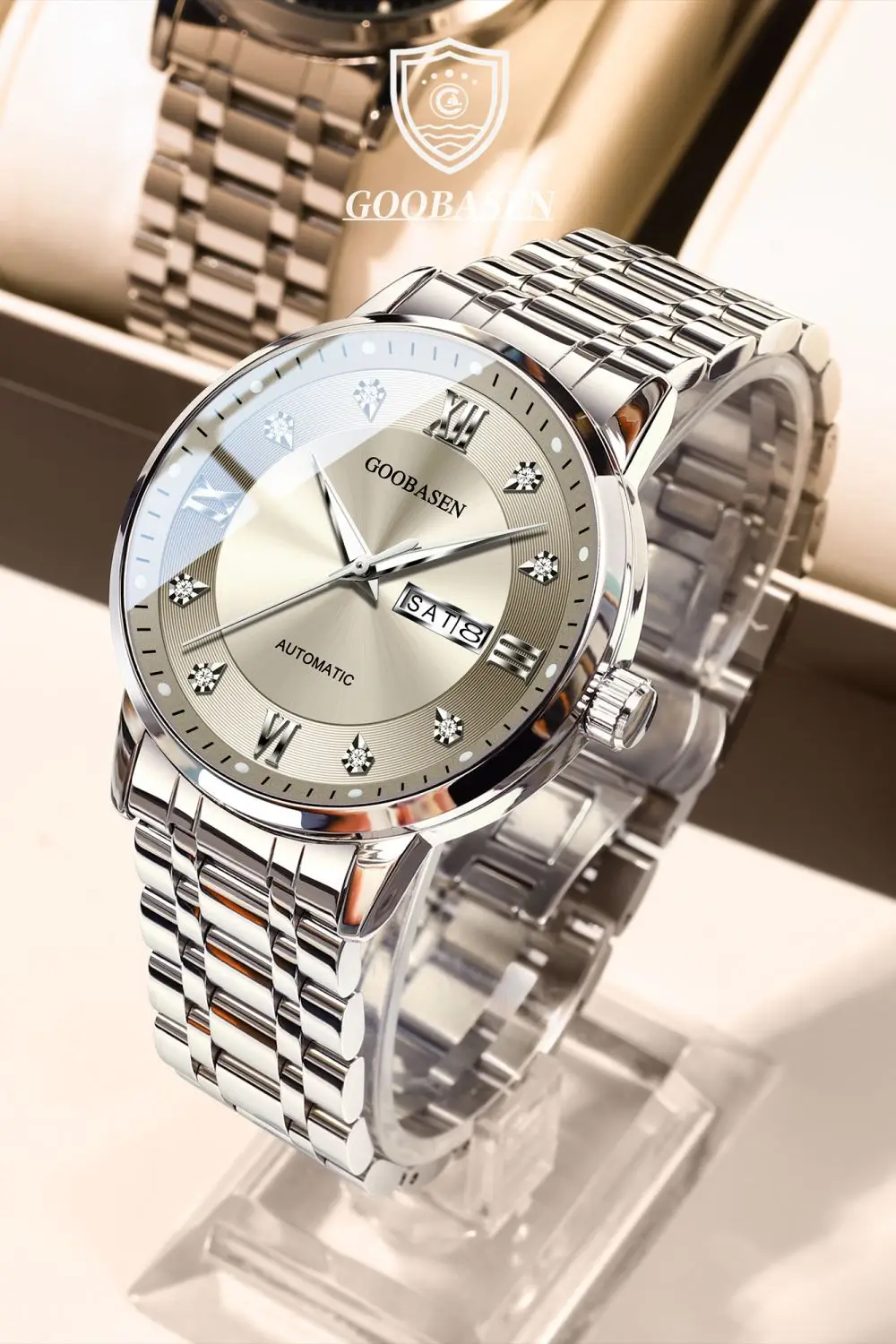 Men's Anti-Mechanical Explosion Watch with High Density Glass & Light Effect — feature 13