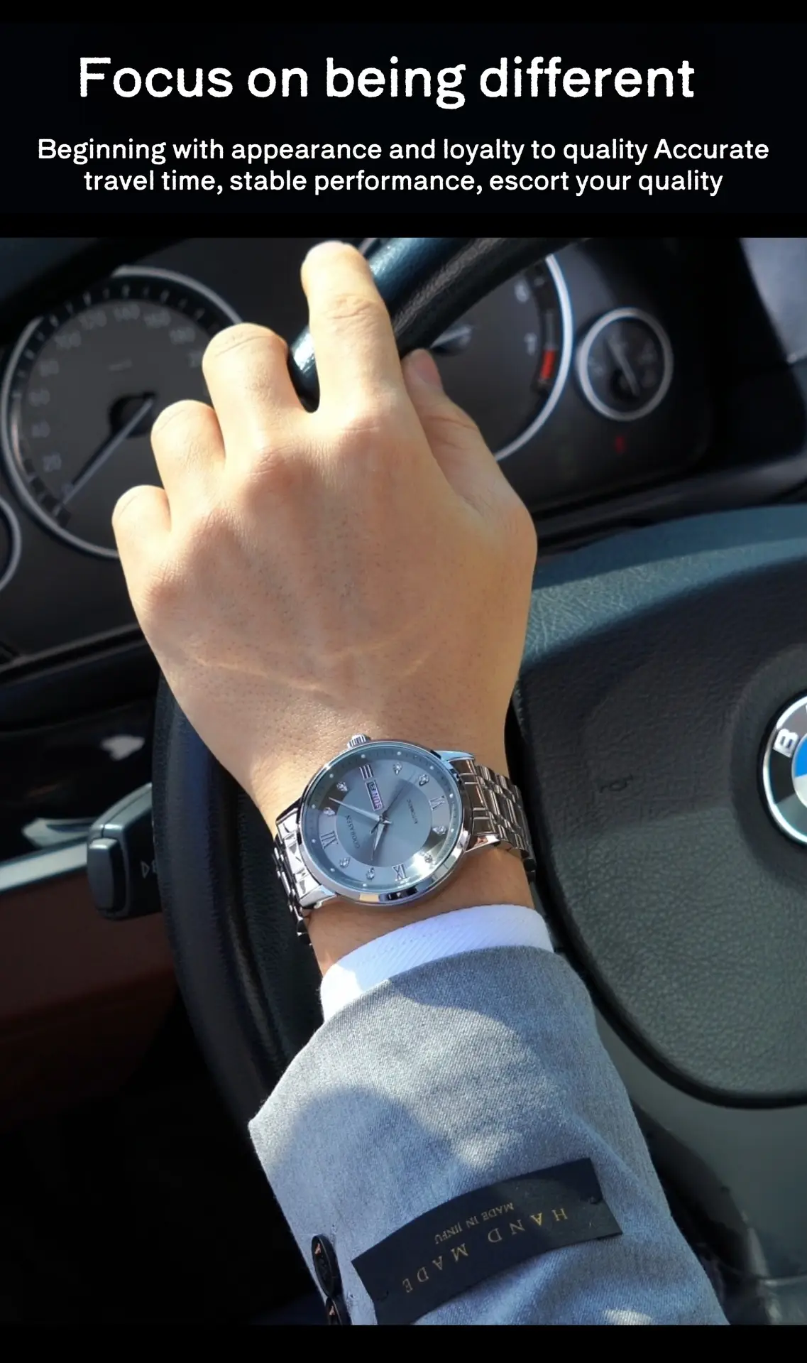 Men's Anti-Mechanical Explosion Watch with High Density Glass & Light Effect — feature 17