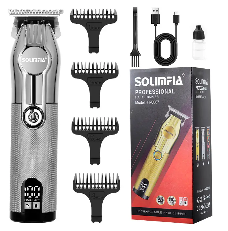Soulfia Professional Hair Clipper with 6 Blades — feature 14