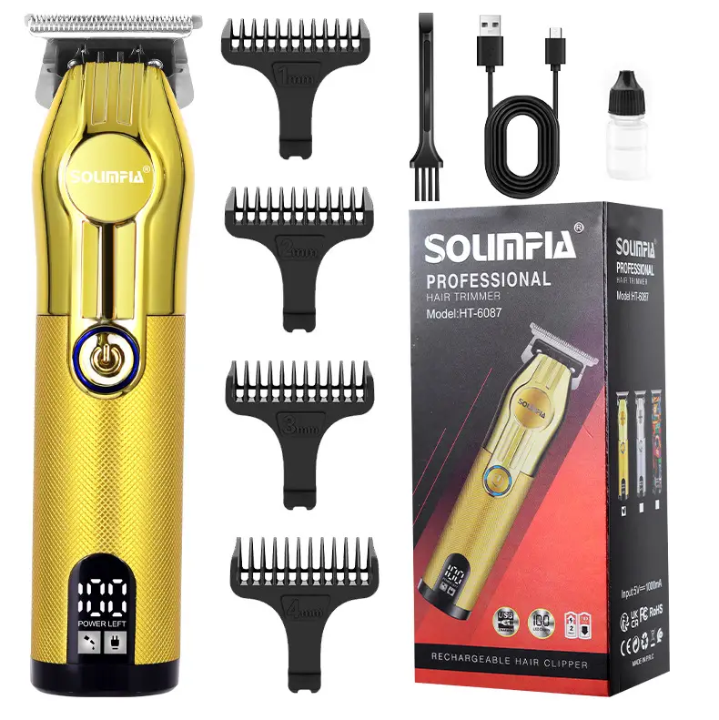 Soulfia Professional Hair Clipper with 6 Blades — feature 16