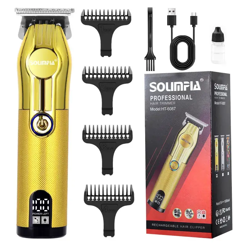 Soulfia Professional Hair Clipper with 6 Blades - Image 2