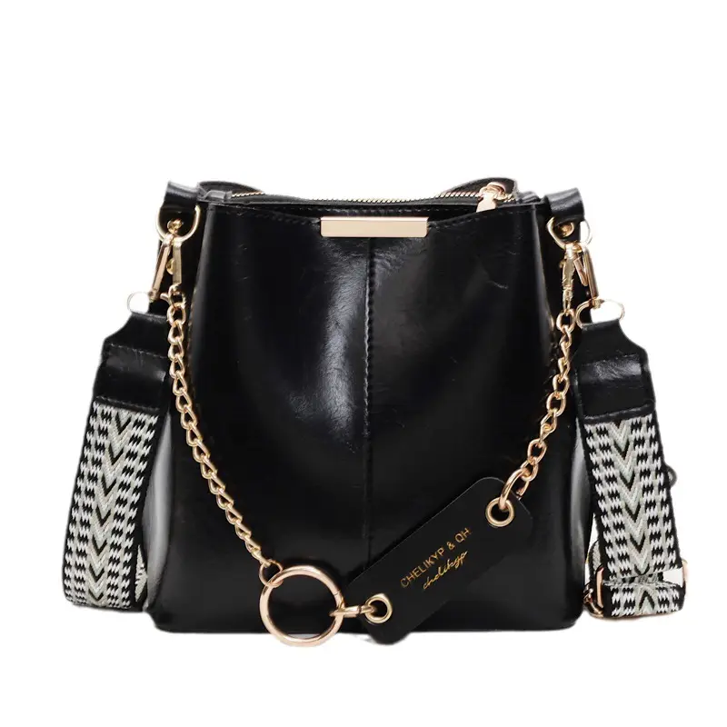 Korean Style Leather Satchel Bag for Women - Image 9