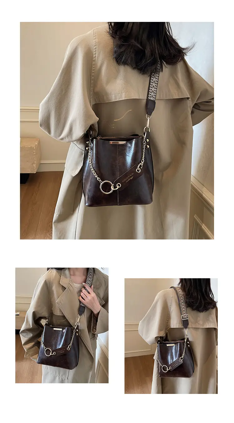 Korean Style Leather Satchel Bag for Women — feature 14