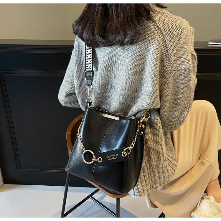 Korean Style Leather Satchel Bag for Women — feature 28