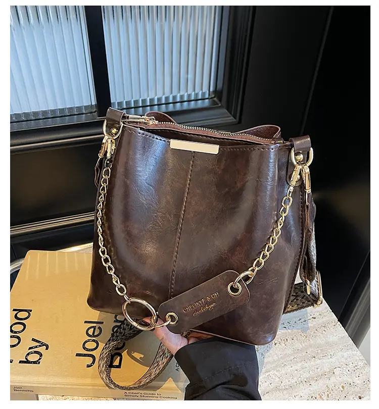 Korean Style Leather Satchel Bag for Women — feature 3