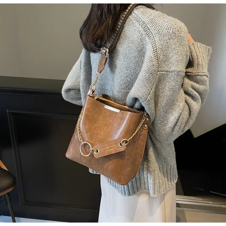 Korean Style Leather Satchel Bag for Women — feature 32