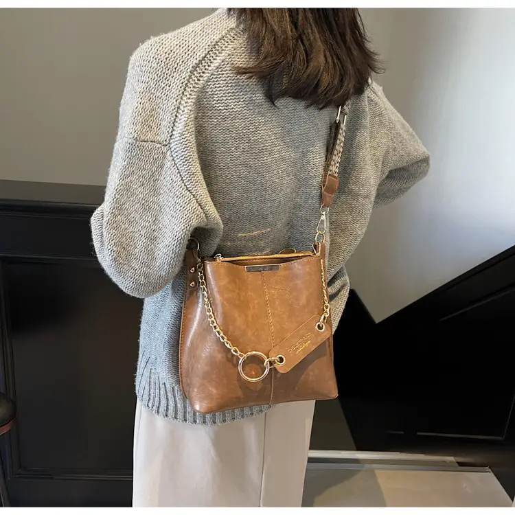 Korean Style Leather Satchel Bag for Women — feature 33