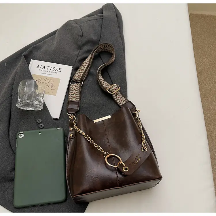 Korean Style Leather Satchel Bag for Women — feature 38