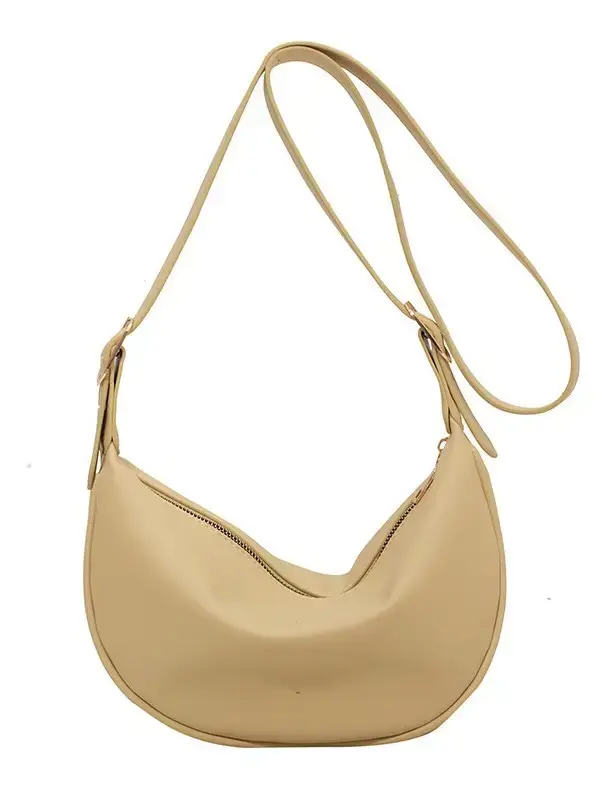 One Shoulder Underarm Bag Women's Beige 2024 - Image 12