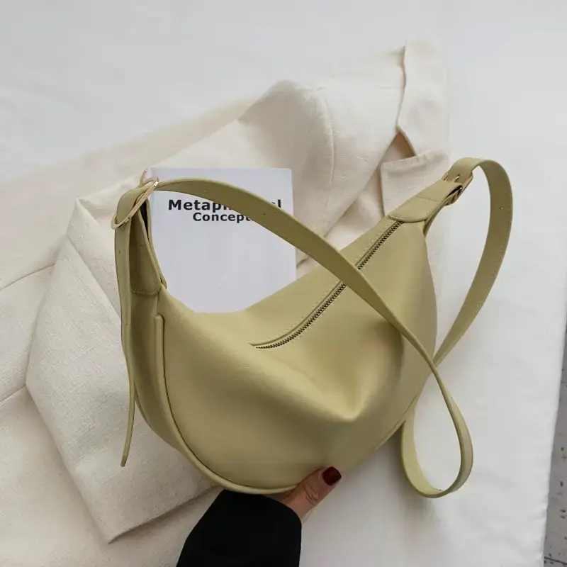 One Shoulder Underarm Bag Women's Beige 2024 — feature 16