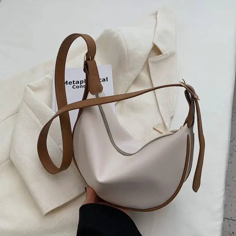 One Shoulder Underarm Bag Women's Beige 2024 — feature 19