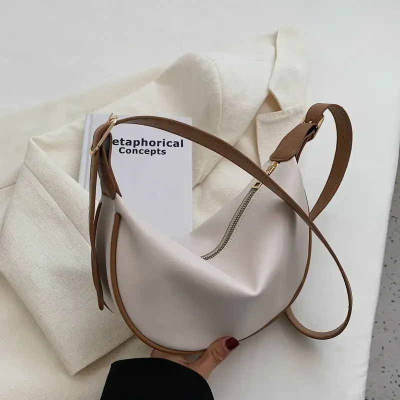 One Shoulder Underarm Bag Women's Beige 2024 — feature 20