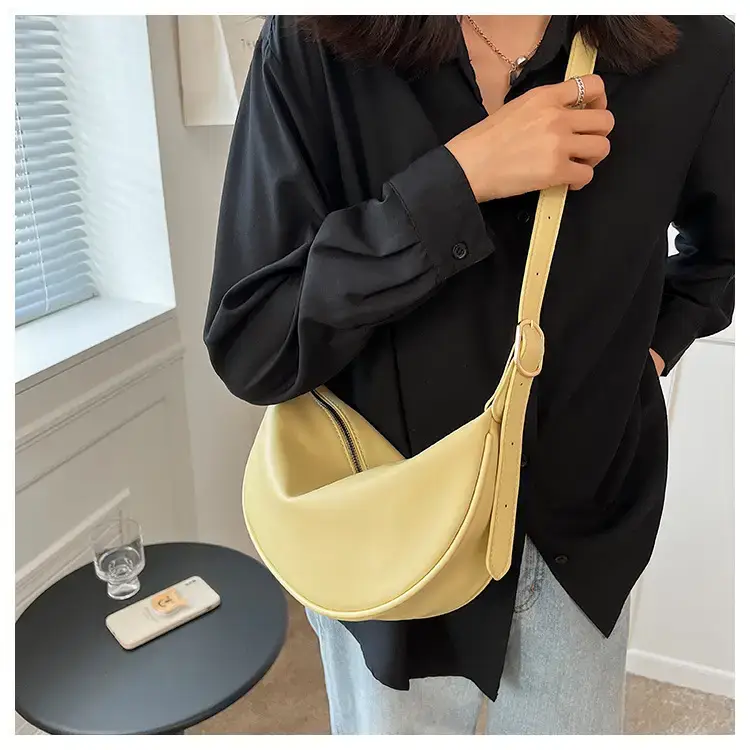 One Shoulder Underarm Bag Women's Beige 2024 — feature 27