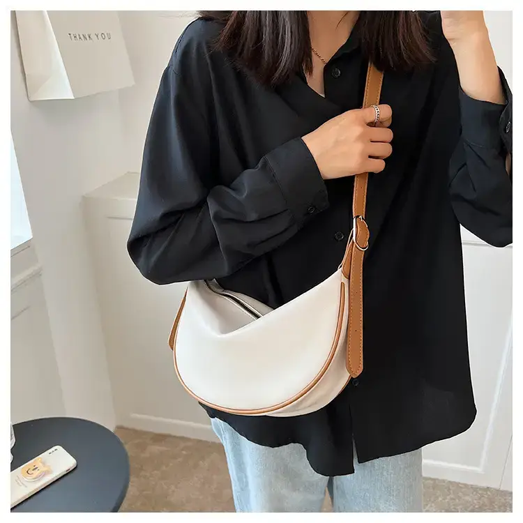 One Shoulder Underarm Bag Women's Beige 2024 — feature 30
