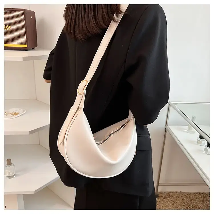 One Shoulder Underarm Bag Women's Beige 2024 — feature 33