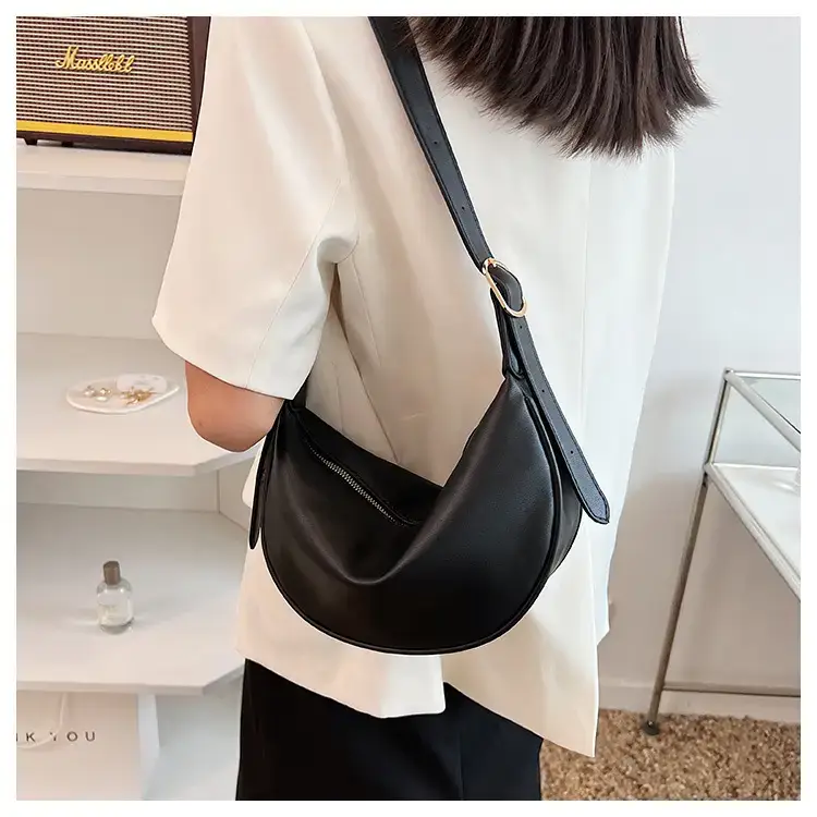 One Shoulder Underarm Bag Women's Beige 2024 — feature 35