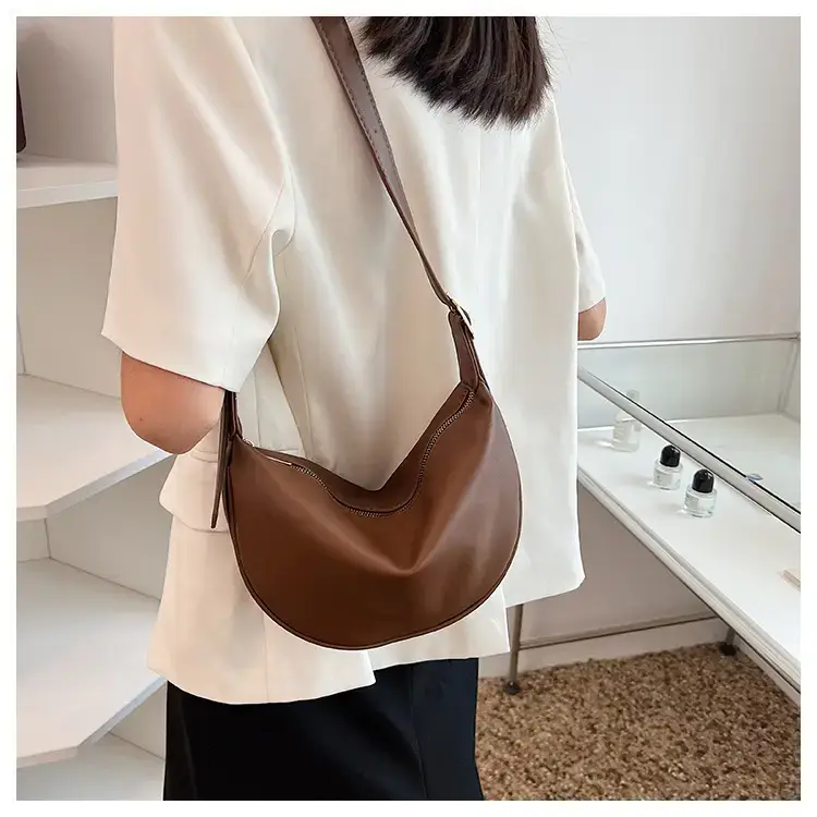 One Shoulder Underarm Bag Women's Beige 2024 — feature 36