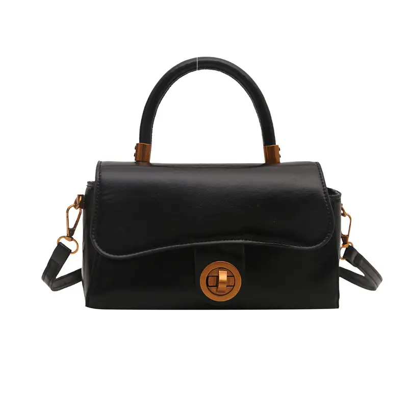 Women's Red Leather Shoulder Bag 2024 New Style - Image 9