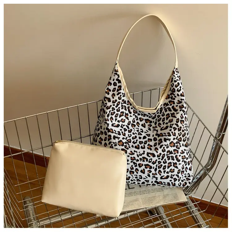 Women Leopard Print Shoulder Tote Bag 2024 Winter — feature 21