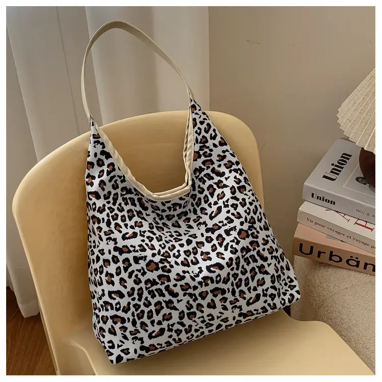 Women Leopard Print Shoulder Tote Bag 2024 Winter — feature 24