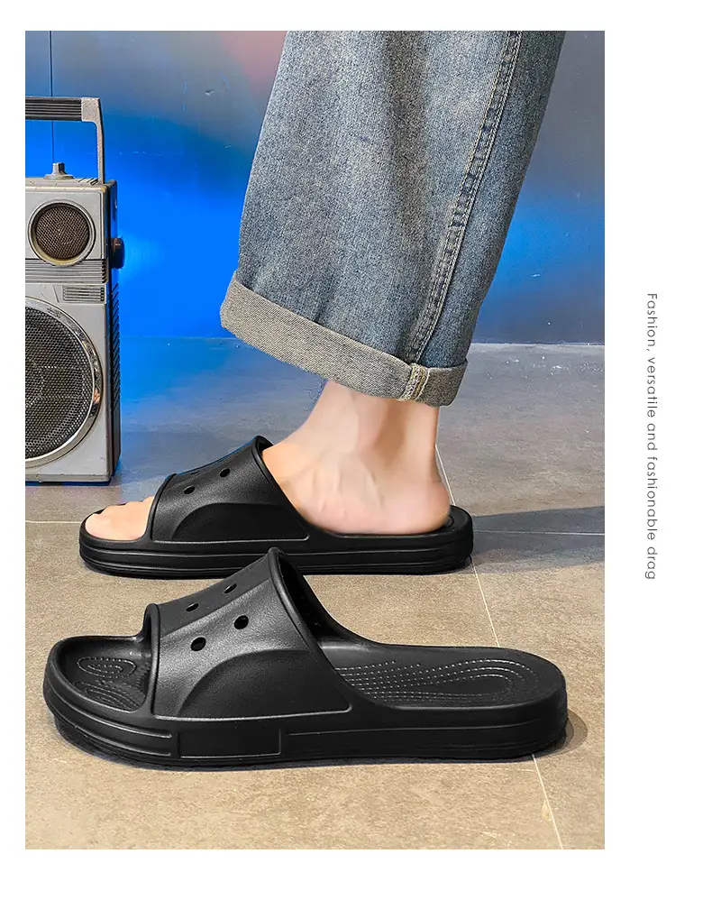 Women's Slippers for Summer Wear Height-increasing Non-grinding Non-slip Slippers Non-smelly Feet All-match Shit-stepping Couple Sandals and Slippers — feature 10