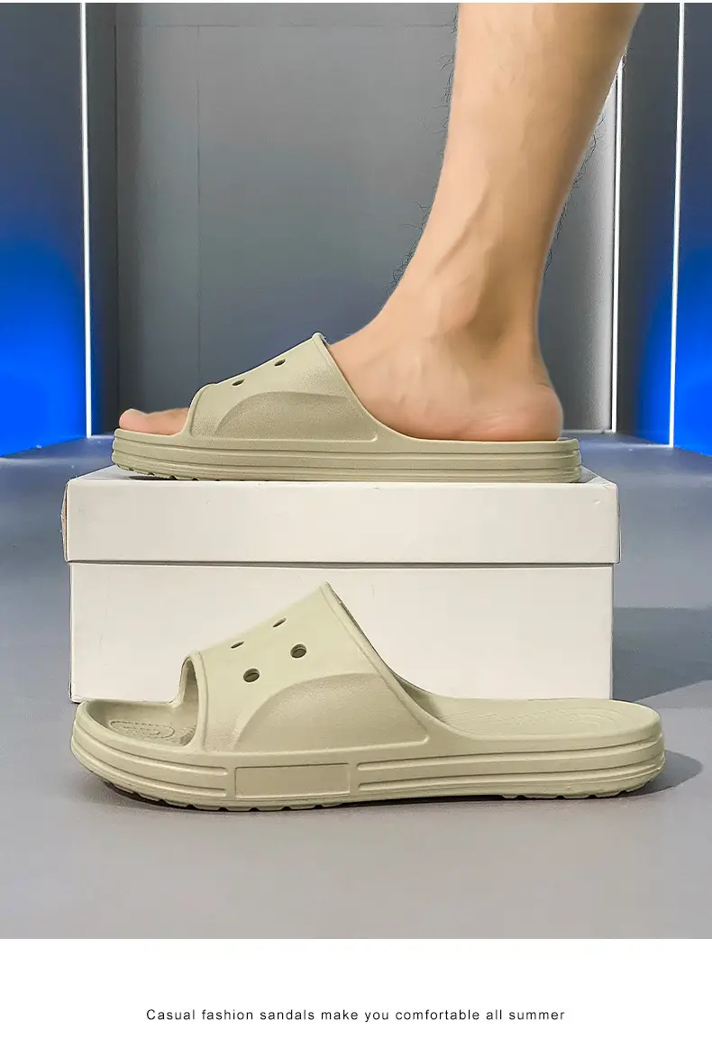 Women's Slippers for Summer Wear Height-increasing Non-grinding Non-slip Slippers Non-smelly Feet All-match Shit-stepping Couple Sandals and Slippers — feature 20