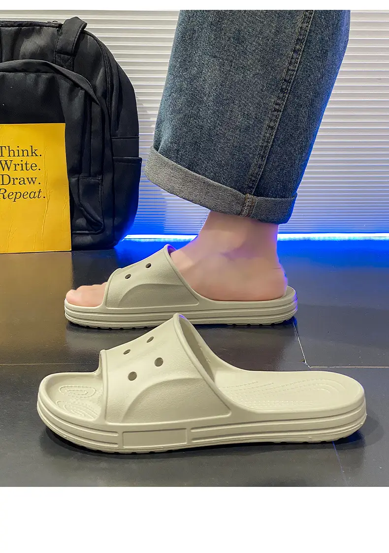 Women's Slippers for Summer Wear Height-increasing Non-grinding Non-slip Slippers Non-smelly Feet All-match Shit-stepping Couple Sandals and Slippers — feature 21