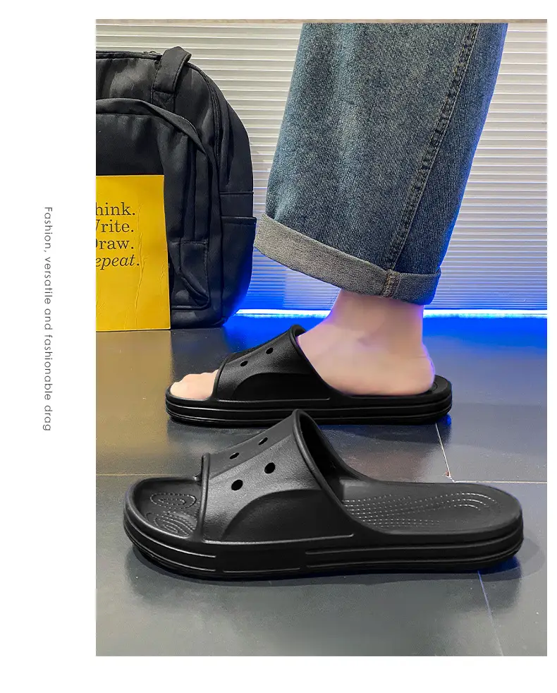 Women's Slippers for Summer Wear Height-increasing Non-grinding Non-slip Slippers Non-smelly Feet All-match Shit-stepping Couple Sandals and Slippers — feature 8