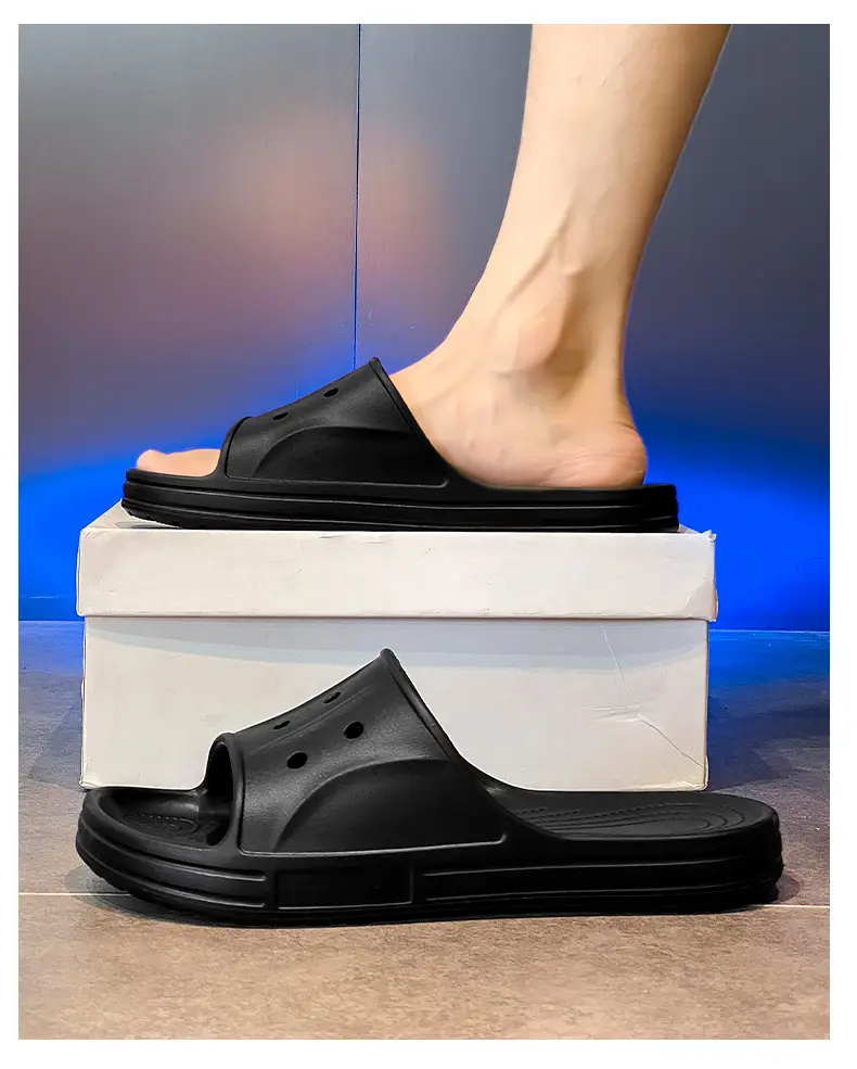 Women's Slippers for Summer Wear Height-increasing Non-grinding Non-slip Slippers Non-smelly Feet All-match Shit-stepping Couple Sandals and Slippers — feature 9