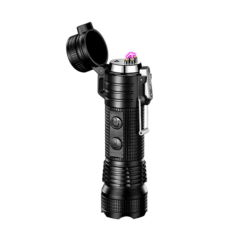 Dual Arc Lighter Flashlight with Igniter & Waterproof Design - Image 6