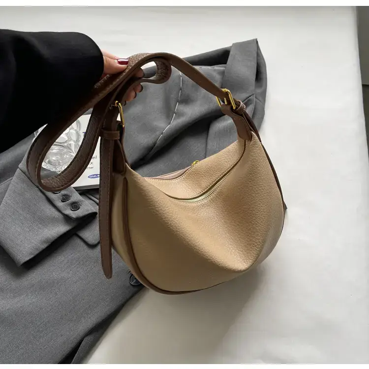 Women's Brown Retro Shoulder Crossbody Bag 2024 — feature 16