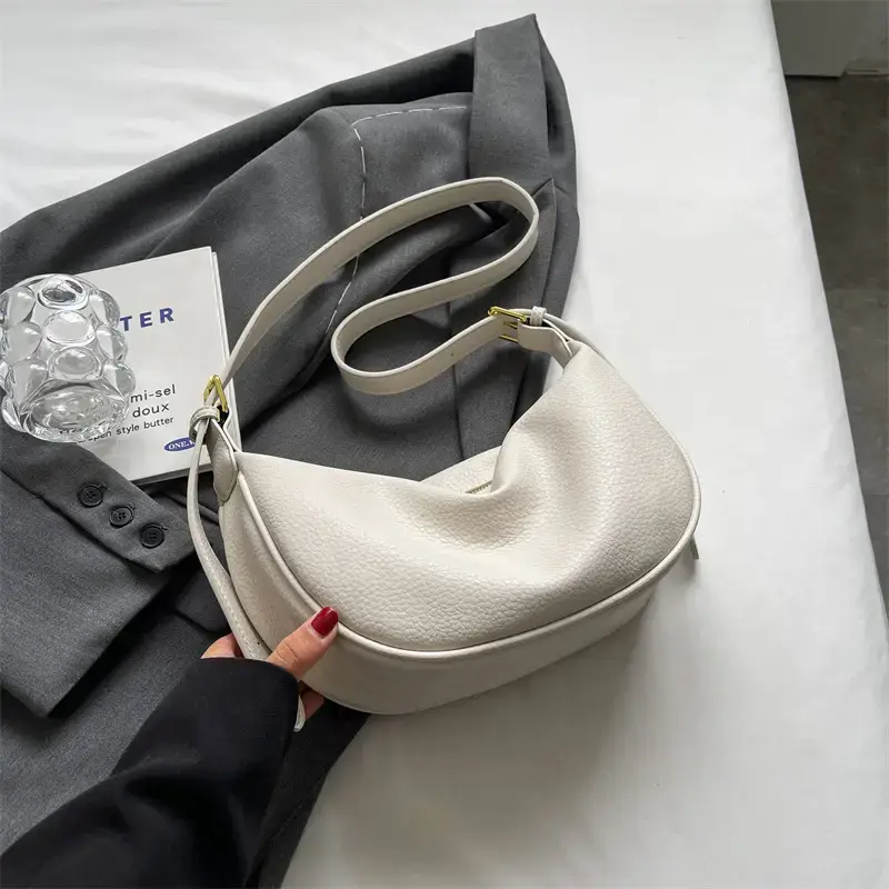 Women's Brown Retro Shoulder Crossbody Bag 2024 - Image 3