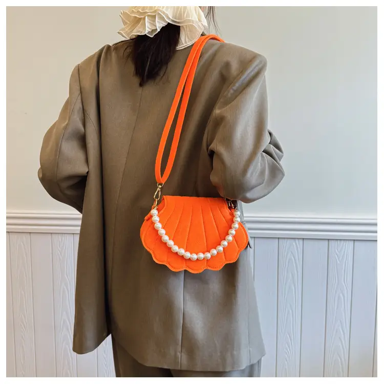 Pink Pearl Embellished Crossbody Bag for Women — feature 19